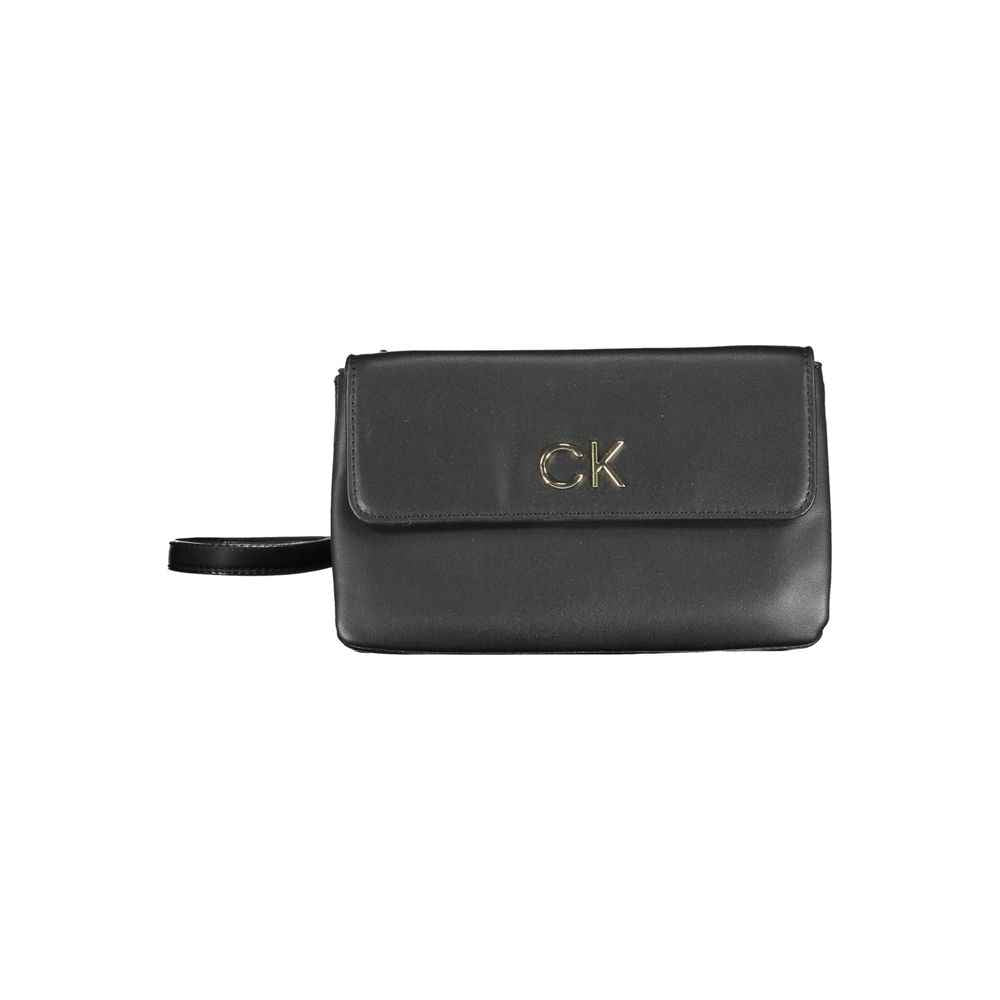 Calvin Klein Black Recycled Polyester Shoulder Bag - XT & Co