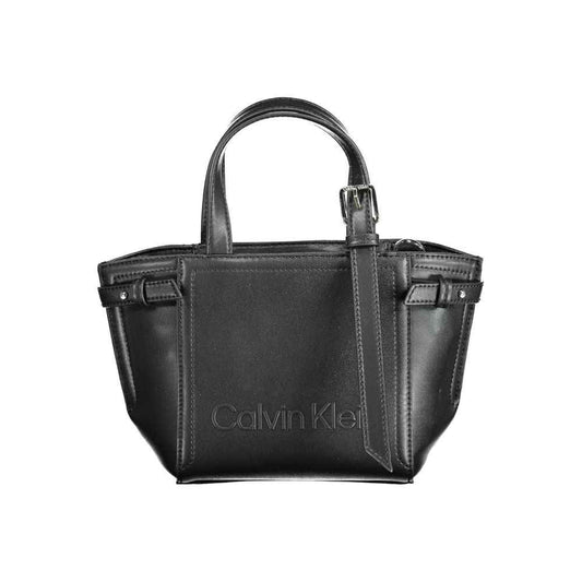 Calvin Klein Black Recycled Polyester Handbag - XT & Co