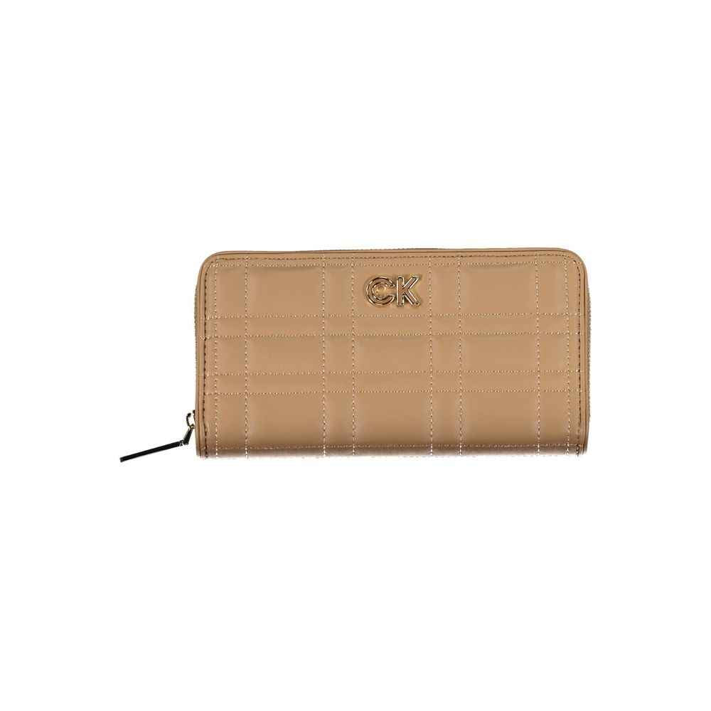 Calvin Klein Beige Polyester Wallet - XT & Co