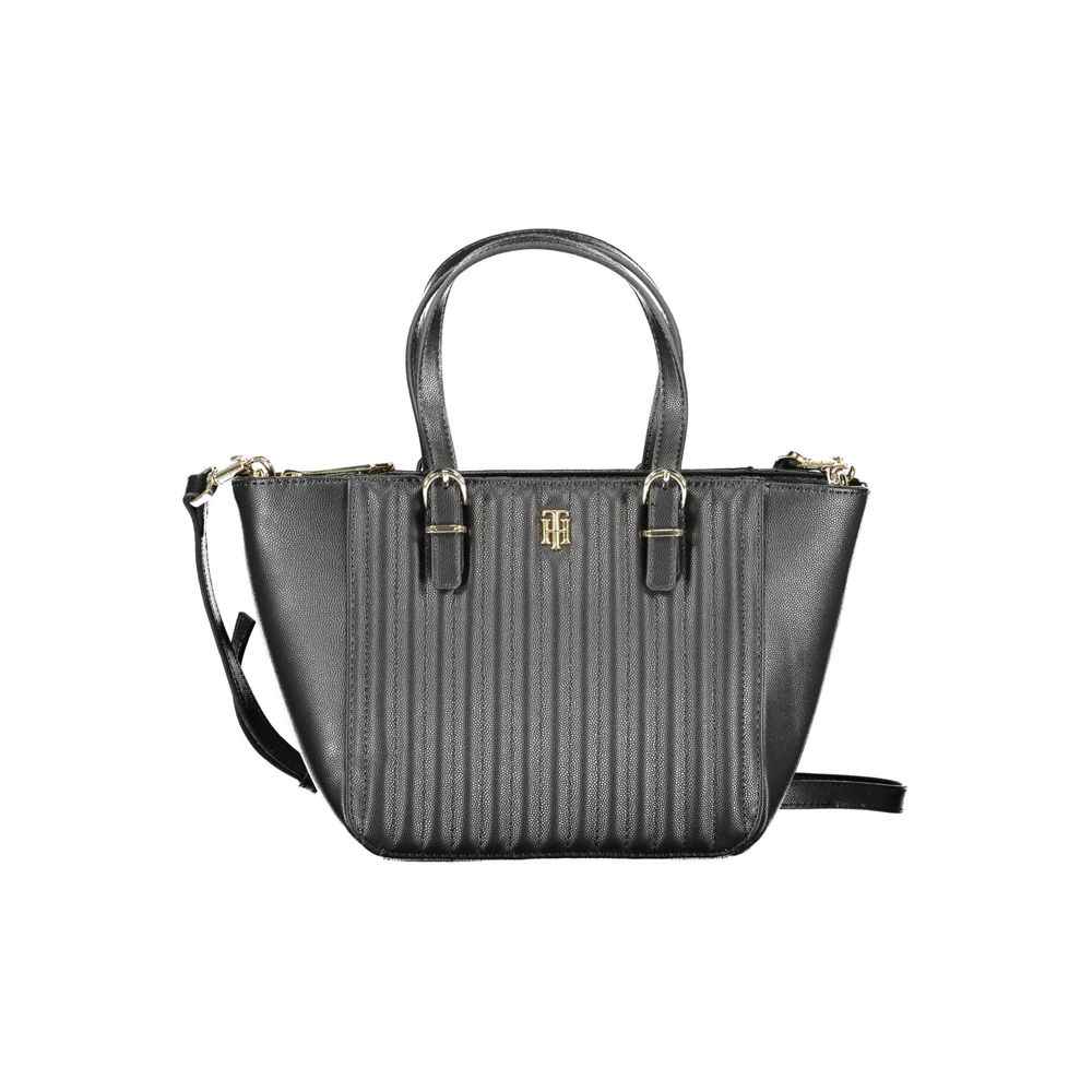 Tommy Hilfiger Black Polyethylene Handbag - XT & Co
