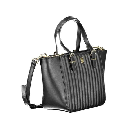 Tommy Hilfiger Black Polyethylene Handbag - XT & Co