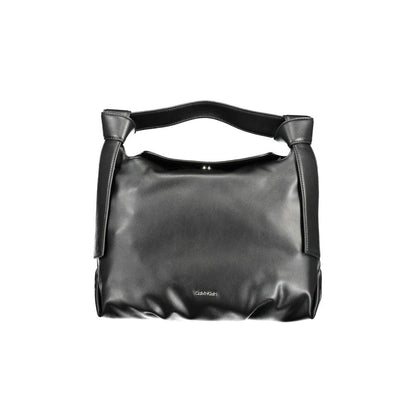 Calvin Klein Black Recycled Polyester Shoulder Bag - XT & Co