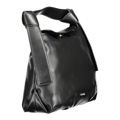 Calvin Klein Black Recycled Polyester Shoulder Bag - XT & Co