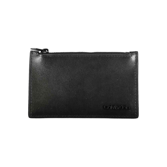 Calvin Klein Black Leather Men Wallet