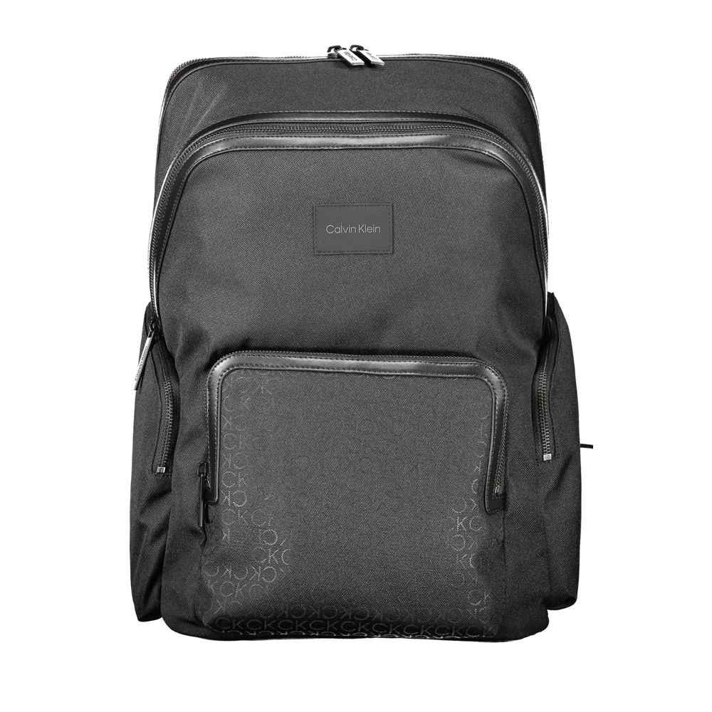 Calvin Klein Black Polyester Men's Backpack
