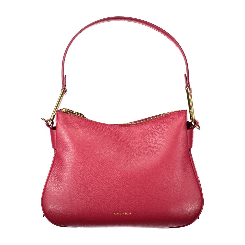 Coccinelle Red Leather Handbag - XT & Co