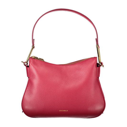 Coccinelle Red Leather Handbag - XT & Co