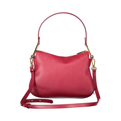 Coccinelle Red Leather Handbag - XT & Co