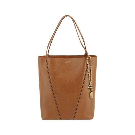 Chloé Brown Bos Taurus Full-Grain Leather Bag - XT & Co