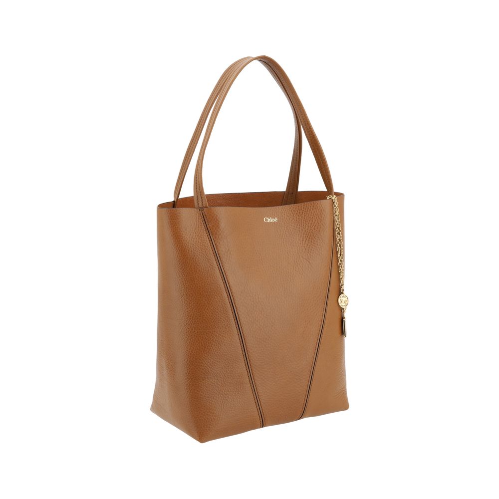 Chloé Brown Bos Taurus Full-Grain Leather Bag - XT & Co