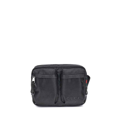 Gucci Black Polyester Shoulder Bag