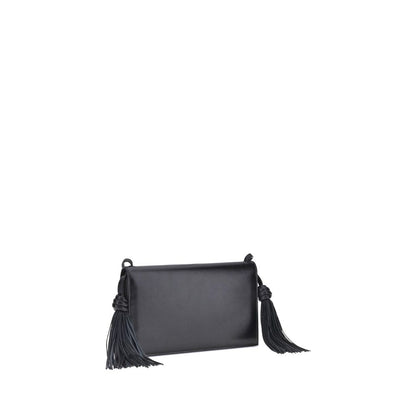 Jil Sander Black Calf Leather  Shoulder Bag - XT & Co