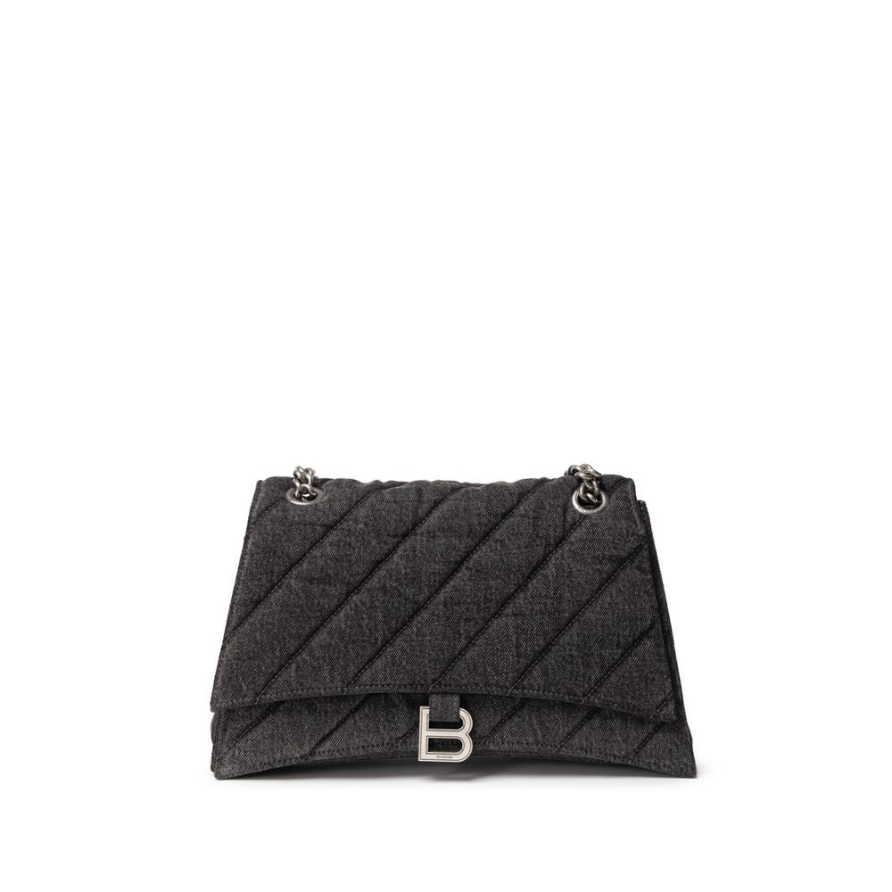 Balenciaga Crush Denim Shoulder Bag - XT & Co