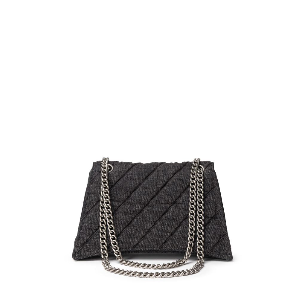 Balenciaga Crush Denim Shoulder Bag - XT & Co