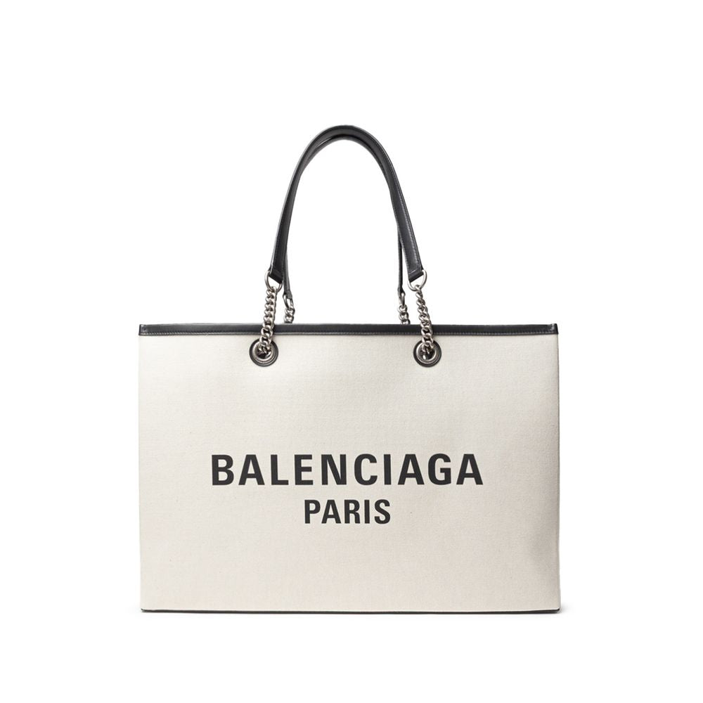 Balenciaga Cotton Tote Bag Gray