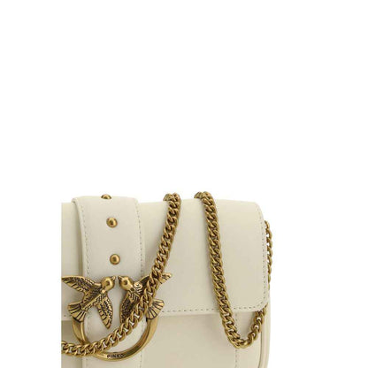 Pinko Calfskin Love One Shoulder Bag - XT & Co