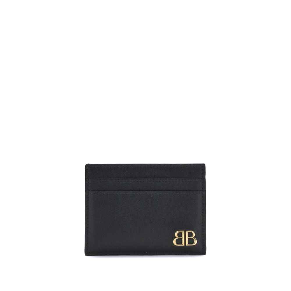 Balenciaga Black Calf Leather Bos Taurus Wallet
