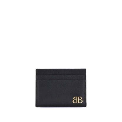 Balenciaga Black Calf Leather Bos Taurus Wallet