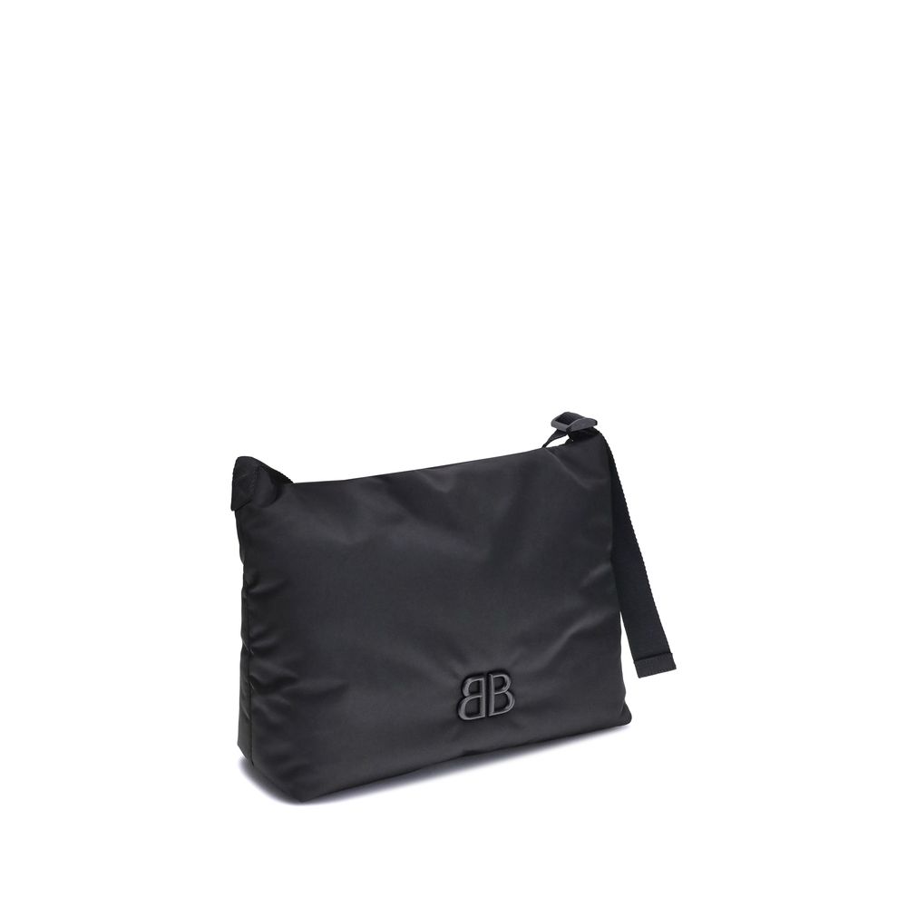 Balenciaga Black Fabric Shoulder Bag by Balenciaga