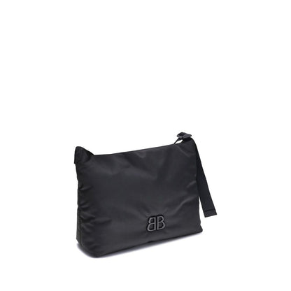 Balenciaga Black Fabric Shoulder Bag by Balenciaga