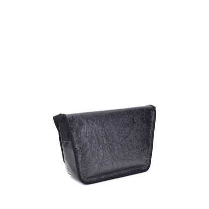 Balenciaga Black Calf Leather Bos Taurus Shoulder Bag