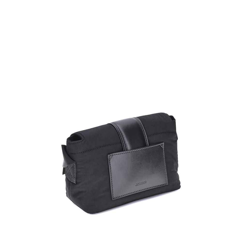 Jacquemus Black Nylon Handbag