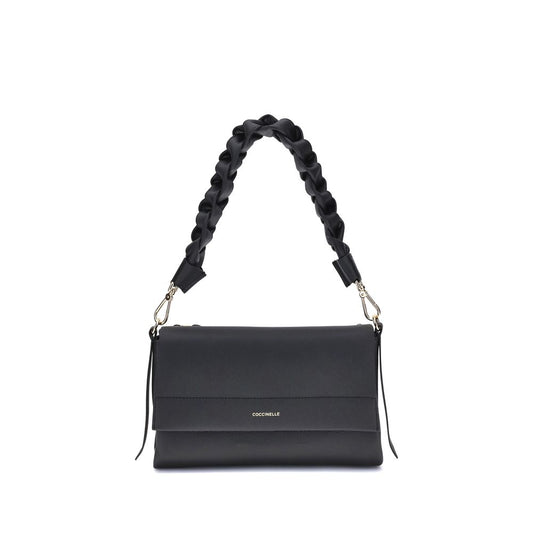 Coccinelle Rich Black Boheme Shoulder Bag - XT & Co