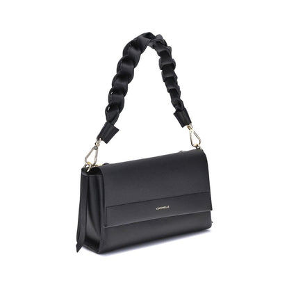 Coccinelle Rich Black Boheme Shoulder Bag - XT & Co