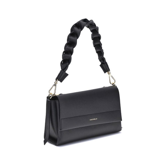 Coccinelle Rich Black Boheme Shoulder Bag - XT & Co