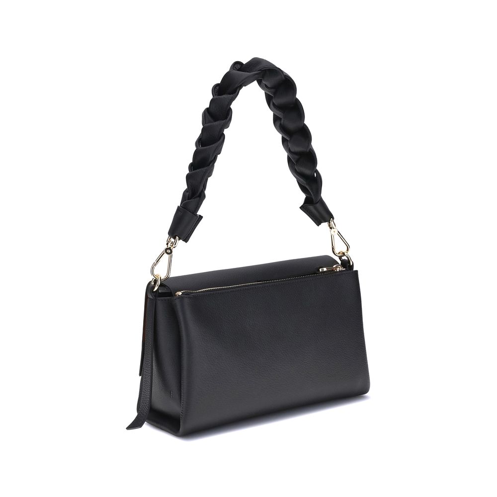 Coccinelle Rich Black Boheme Shoulder Bag - XT & Co