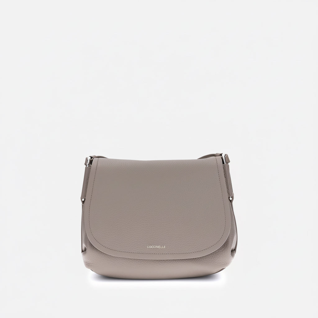Coccinelle Beige Rebekka Shoulder Bag - XT & Co