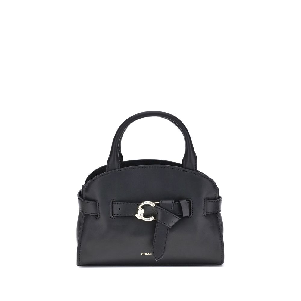 Coccinelle Black Sabine Calfskin   Shoulder Bag - XT & Co