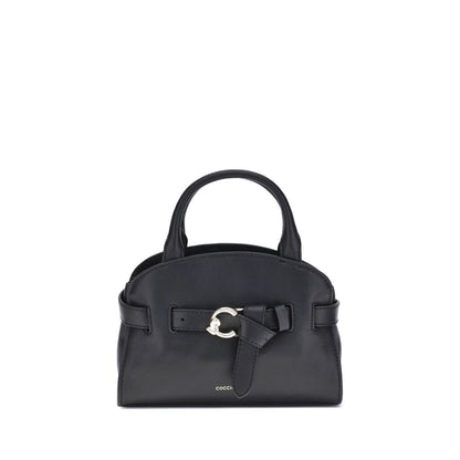 Coccinelle Black Sabine Calfskin   Shoulder Bag - XT & Co