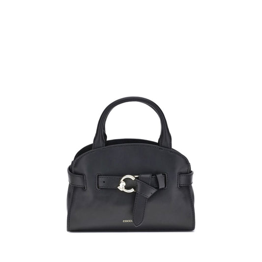 Coccinelle Black Sabine Calfskin   Shoulder Bag - XT & Co