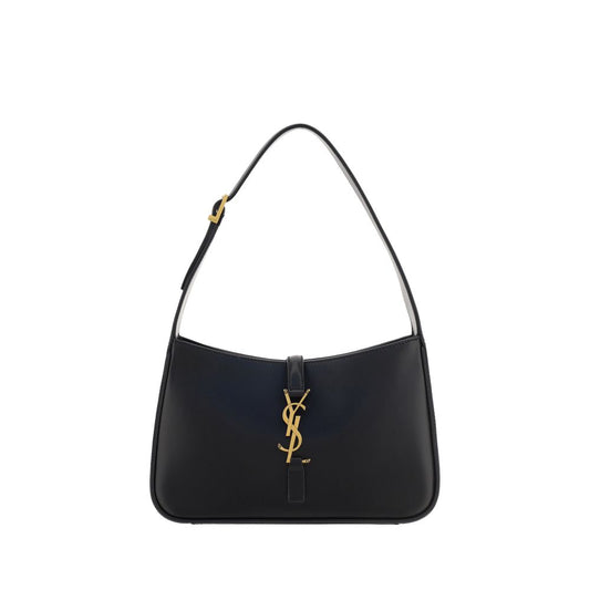 Saint Laurent Black  Bos Taurus Shoulder Bag - XT & Co