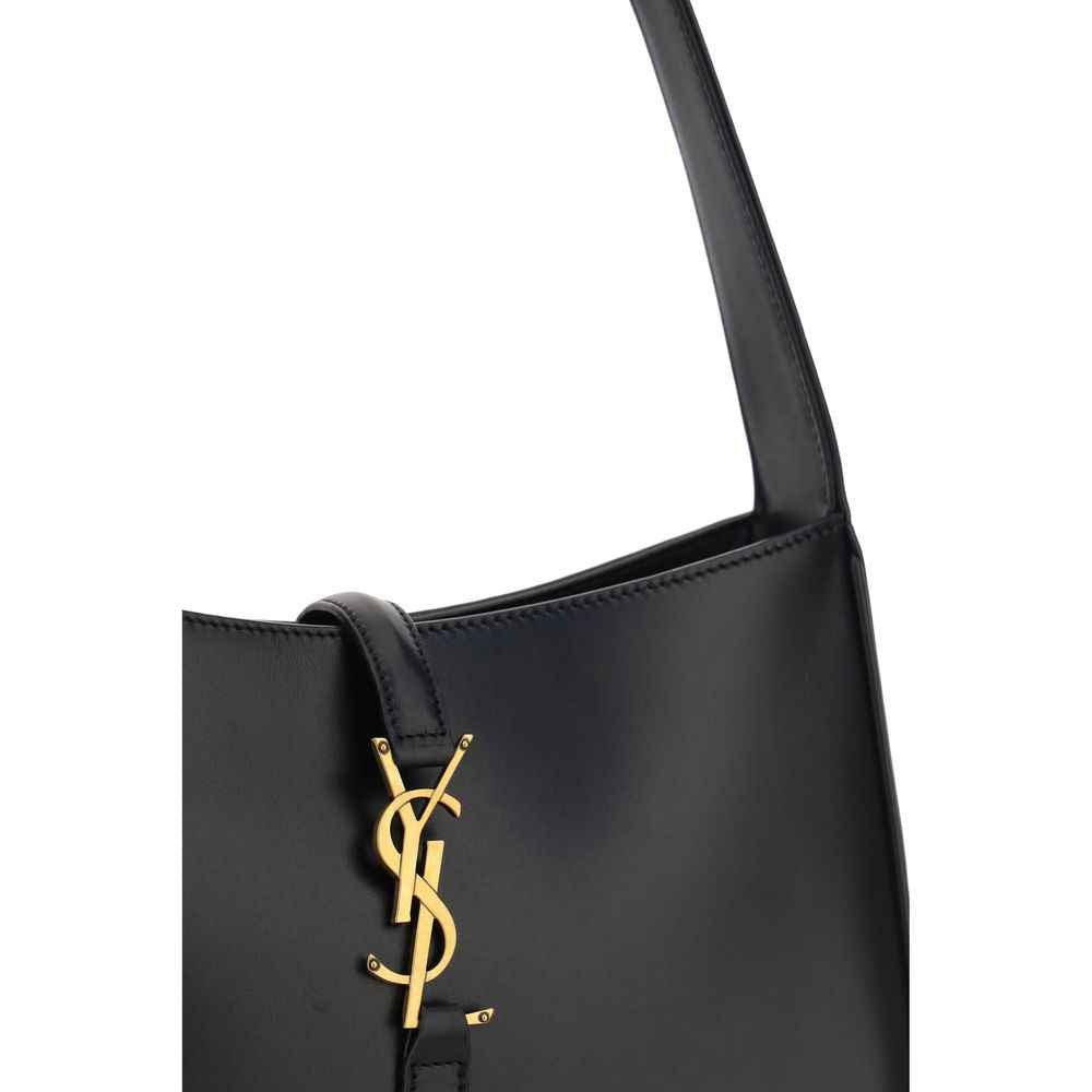 Saint Laurent Black  Bos Taurus Shoulder Bag - XT & Co