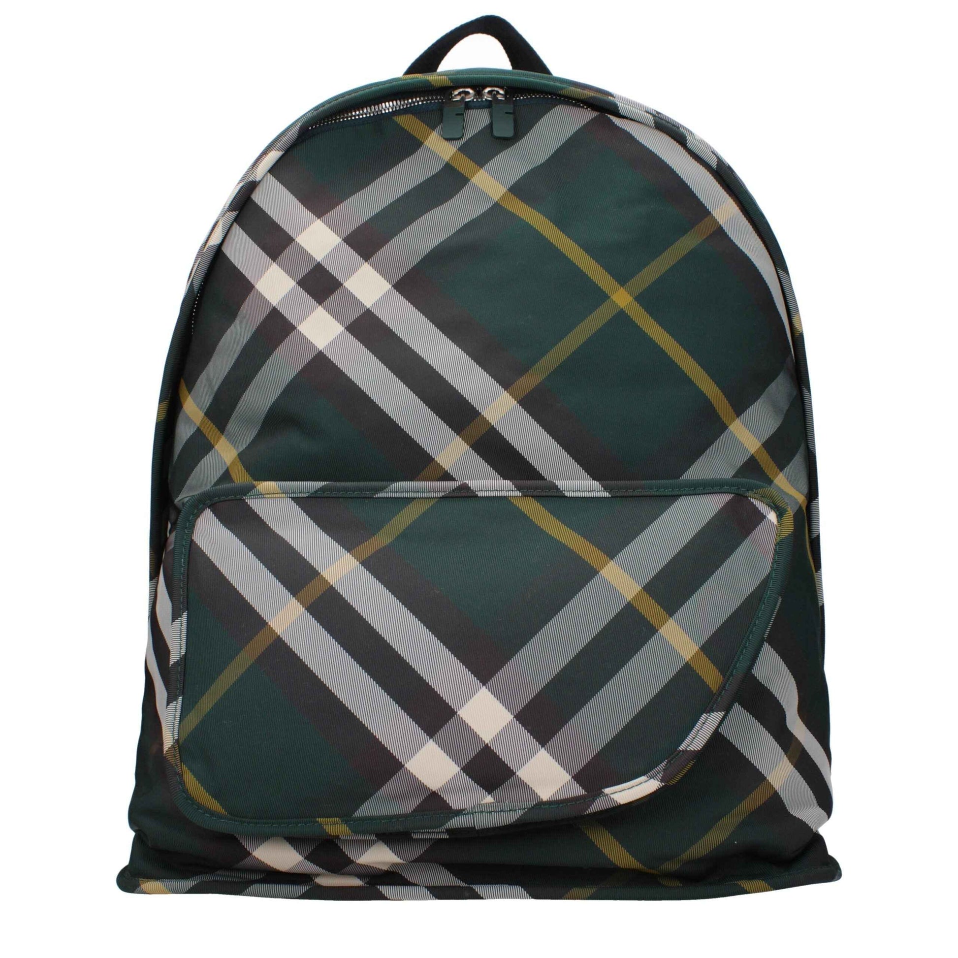 Burberry Green Fabric Backpack