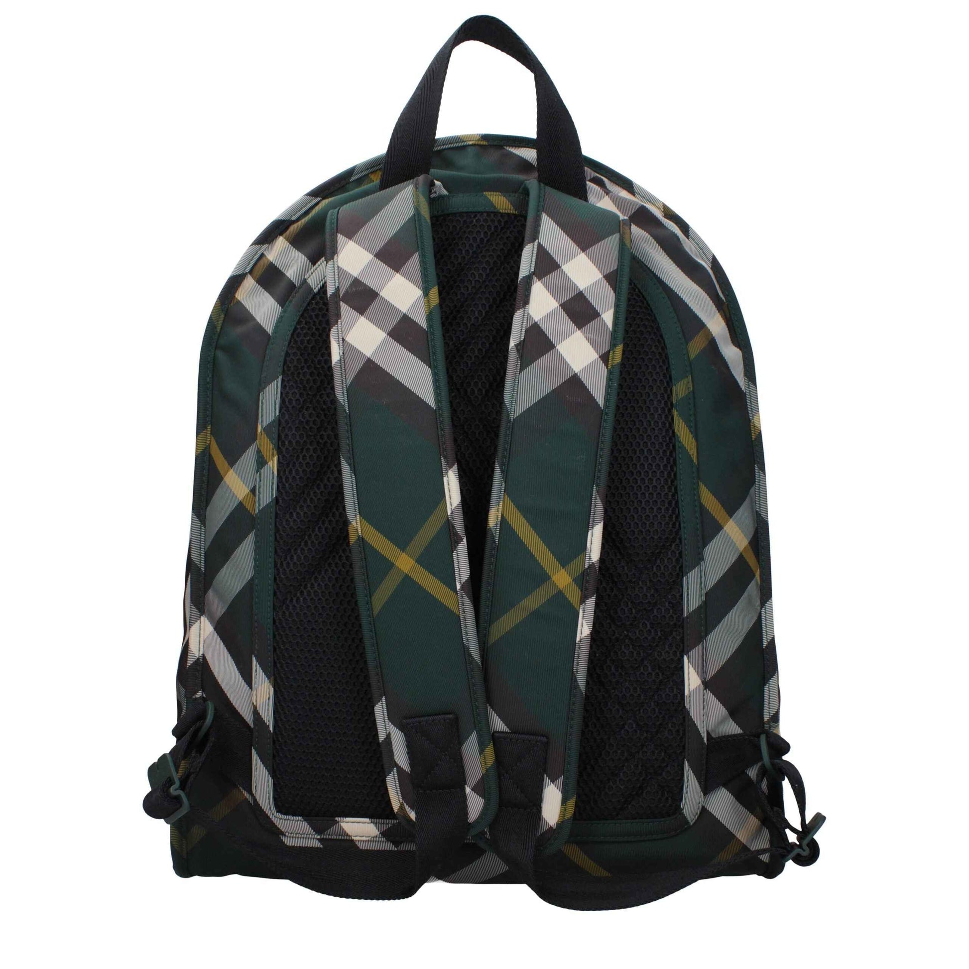 Burberry Green Fabric Backpack