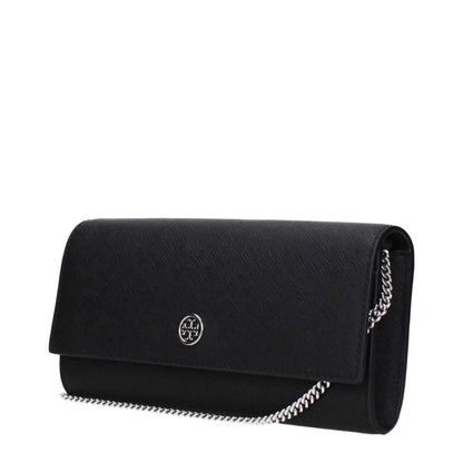Tory Burch Black Leather Clutch - XT & Co