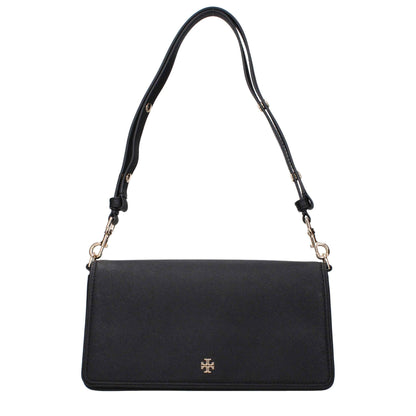 Tory Burch Black Leather Shoulder Bag - XT & Co
