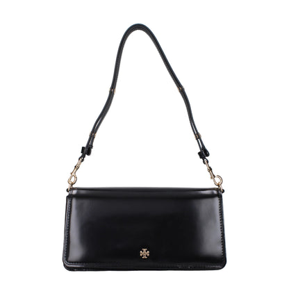 Tory Burch Black Patented Leather Shoulder Bag - XT & Co