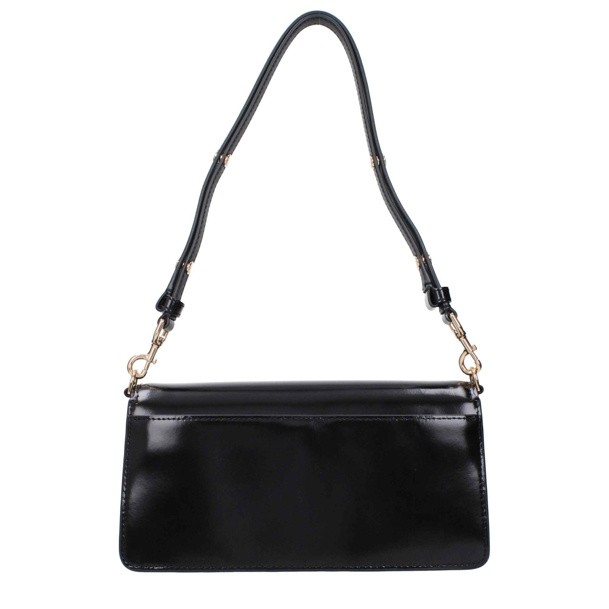 Tory Burch Black Patented Leather Shoulder Bag - XT & Co