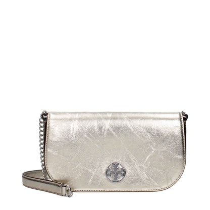 Tory Burch Gold Tone  Leather  Crossbody Bag - XT & Co