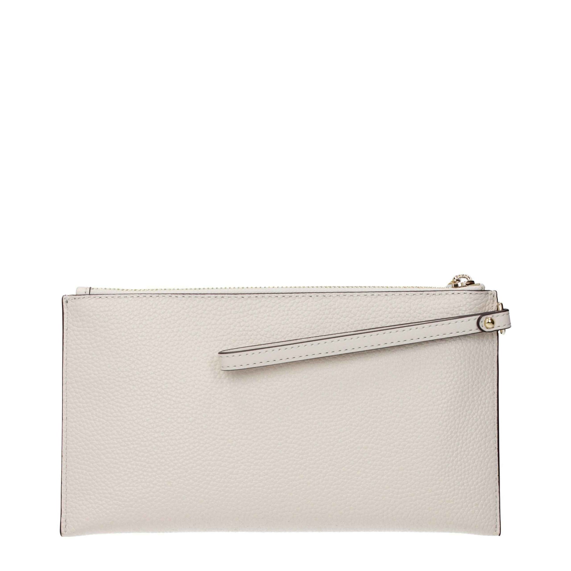 Michael Kors Beige Calfskin Evening Clutch Bag - XT & Co