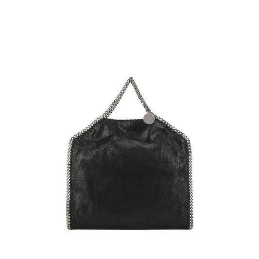 Stella McCartney Black Falabella Fold Over Tote Bag - XT & Co