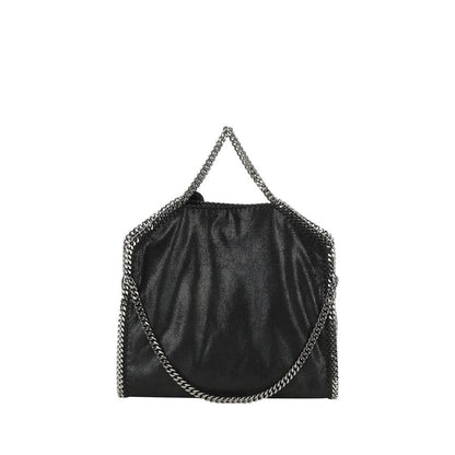 Stella McCartney Black Falabella Fold Over Tote Bag - XT & Co