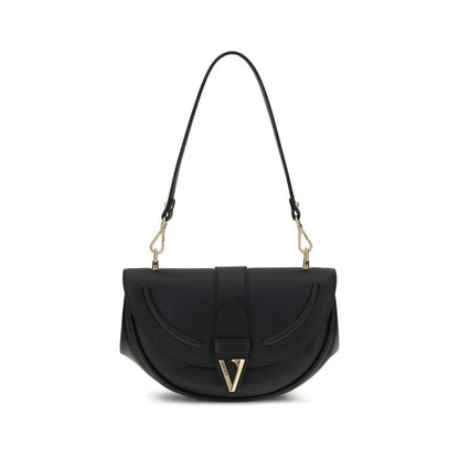 Versace Black Calf Leather Bos Taurus Shoulder Bag, - XT & Co