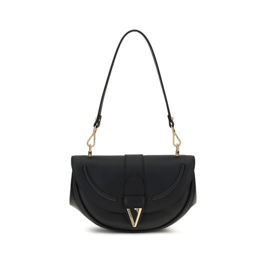 Versace Black Calf Leather Bos Taurus Shoulder Bag, - XT & Co
