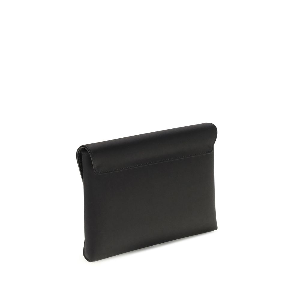 Versace Black Calf Leather Bos Taurus Shoulder Bag - XT & Co