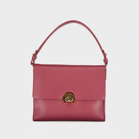 Coccinelle Red Leather Handbag - XT & Co